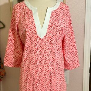 NWT TOMMY BAHAMA APRICOT COLOR TOP. M. $128